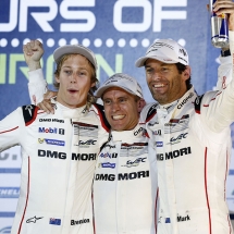 Porsche 919 Hybrid, Porsche Team: Brendon Hartley, Timo Bernhard, Mark Webber  (l-r)