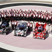 Porsche Team, Porsche 919 Hybrid in den Farben fÃ¼r Le Mans 2015