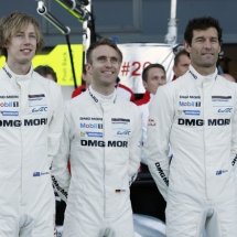 Porsche Team: Brendon Hartley, Timo Bernhard, Mark Webber