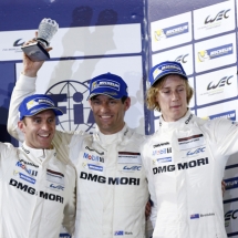 Porsche Team: Timo Bernhard, Mark Webber, Brendon Hartley