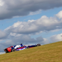 AUSTIN, TX - OCTOBER 21: Brendon Hartley of New Zealand driving the (39) Scuderia Toro Rosso STR12 on track during qualifying for the United States Formula One Grand Prix at Circuit of The Americas on October 21, 2017 in Austin, Texas. (Photo by Clive Rose/Getty Images) // Getty Images / Red Bull Content Pool // P-20171022-00150 // Usage for editorial use only // Please go to www.redbullcontentpool.com for further information. //
