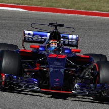 AUSTIN, TX - OCTOBER 22: Brendon Hartley of New Zealand driving the (39) Scuderia Toro Rosso STR12 on track during the United States Formula One Grand Prix at Circuit of The Americas on October 22, 2017 in Austin, Texas. (Photo by Clive Mason/Getty Images) // Getty Images / Red Bull Content Pool // P-20171022-01726 // Usage for editorial use only // Please go to www.redbullcontentpool.com for further information. //