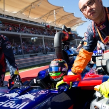 AUSTIN, TX - OCTOBER 22: Brendon Hartley of Scuderia Toro Rosso and New Zealand during the United States Formula One Grand Prix at Circuit of The Americas on October 22, 2017 in Austin, Texas. (Photo by Peter Fox/Getty Images) // Getty Images / Red Bull Content Pool // P-20171023-00163 // Usage for editorial use only // Please go to www.redbullcontentpool.com for further information. //