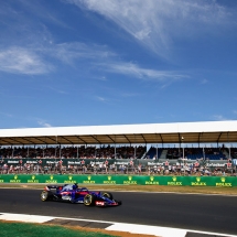 NORTHAMPTON, ENGLAND - JULY 06: Brendon Hartley of New Zealand driving the (28) Scuderia Toro Rosso STR13 Honda on track during practice for the Formula One Grand Prix of Great Britain at Silverstone on July 6, 2018 in Northampton, England.  (Photo by Charles Coates/Getty Images) // Getty Images / Red Bull Content Pool  // AP-1W6QDXNC91W11 // Usage for editorial use only // Please go to www.redbullcontentpool.com for further information. //