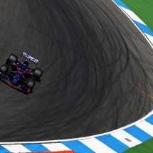 HOCKENHEIM, GERMANY - JULY 20: Brendon Hartley of New Zealand driving the (28) Scuderia Toro Rosso STR13 Honda on track during practice for the Formula One Grand Prix of Germany at Hockenheimring on July 20, 2018 in Hockenheim, Germany.  (Photo by Mark Thompson/Getty Images) // Getty Images / Red Bull Content Pool  // AP-1WB82CGSS2111 // Usage for editorial use only // Please go to www.redbullcontentpool.com for further information. //