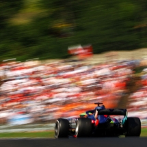 BUDAPEST, HUNGARY - JULY 29:  Brendon Hartley of New Zealand driving the (28) Scuderia Toro Rosso STR13 Honda during the Formula One Grand Prix of Hungary at Hungaroring on July 29, 2018 in Budapest, Hungary.  (Photo by Dan Istitene/Getty Images) // Getty Images / Red Bull Content Pool  // AP-1WEERNFVS2511 // Usage for editorial use only // Please go to www.redbullcontentpool.com for further information. //