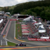 SPA, BELGIUM - AUGUST 25: Brendon Hartley of New Zealand driving the (28) Scuderia Toro Rosso STR13 Honda on track during final practice for the Formula One Grand Prix of Belgium at Circuit de Spa-Francorchamps on August 25, 2018 in Spa, Belgium.  (Photo by Charles Coates/Getty Images) // Getty Images / Red Bull Content Pool  // AP-1WPSZDKS11W11 // Usage for editorial use only // Please go to www.redbullcontentpool.com for further information. //