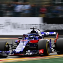 SPA, BELGIUM - AUGUST 26: Brendon Hartley of New Zealand driving the (28) Scuderia Toro Rosso STR13 Honda on track during the Formula One Grand Prix of Belgium at Circuit de Spa-Francorchamps on August 26, 2018 in Spa, Belgium.  (Photo by Mark Thompson/Getty Images) // Getty Images / Red Bull Content Pool  // AP-1WQ6GXXQ12111 // Usage for editorial use only // Please go to www.redbullcontentpool.com for further information. //