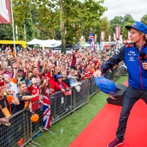 MONZA, ITALY - SEPTEMBER 01:  Brendon Hartley of Scuderia Toro Rosso and New Zealand during qualifying for the Formula One Grand Prix of Italy at Autodromo di Monza on September 1, 2018 in Monza, Italy.  (Photo by Peter Fox/Getty Images) // Getty Images / Red Bull Content Pool  // AP-1WS49K31D2111 // Usage for editorial use only // Please go to www.redbullcontentpool.com for further information. //