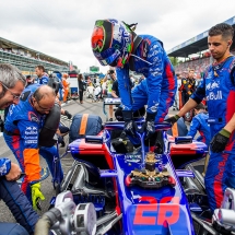 MONZA, ITALY - SEPTEMBER 02:  Brendon Hartley of Scuderia Toro Rosso and New Zealand  during the Formula One Grand Prix of Italy at Autodromo di Monza on September 2, 2018 in Monza, Italy.  (Photo by Peter Fox/Getty Images) // Getty Images / Red Bull Content Pool  // AP-1WSDUBYN11W11 // Usage for editorial use only // Please go to www.redbullcontentpool.com for further information. //