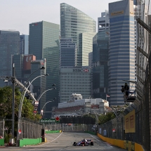 SINGAPORE - SEPTEMBER 14: Brendon Hartley of New Zealand driving the (28) Scuderia Toro Rosso STR13 Honda on track during practice for the Formula One Grand Prix of Singapore at Marina Bay Street Circuit on September 14, 2018 in Singapore.  (Photo by Charles Coates/Getty Images) // Getty Images / Red Bull Content Pool  // AP-1WW8WY4TW2511 // Usage for editorial use only // Please go to www.redbullcontentpool.com for further information. //