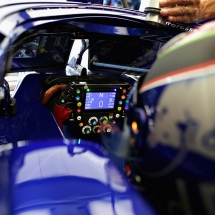 SOCHI, RUSSIA - SEPTEMBER 28:  Brendon Hartley of New Zealand and Scuderia Toro Rosso prepares to drive in the garage during practice for the Formula One Grand Prix of Russia at Sochi Autodrom on September 28, 2018 in Sochi, Russia.  (Photo by Peter Fox/Getty Images) // Getty Images / Red Bull Content Pool  // AP-1X1PFHKMD2111 // Usage for editorial use only // Please go to www.redbullcontentpool.com for further information. //