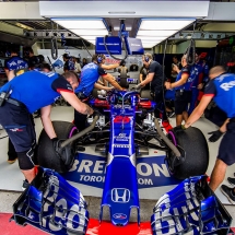 SOCHI, RUSSIA - SEPTEMBER 28:  Brendon Hartley of Scuderia Toro Rosso and New Zealand  during practice for the Formula One Grand Prix of Russia at Sochi Autodrom on September 28, 2018 in Sochi, Russia.  (Photo by Peter Fox/Getty Images) // Getty Images / Red Bull Content Pool  // AP-1X1QS8F1N2511 // Usage for editorial use only // Please go to www.redbullcontentpool.com for further information. //