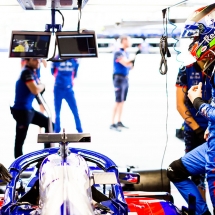 SUZUKA, JAPAN - OCTOBER 06:  Brendon Hartley of Scuderia Toro Rosso and New Zealand during qualifying for the Formula One Grand Prix of Japan at Suzuka Circuit on October 6, 2018 in Suzuka.  (Photo by Peter Fox/Getty Images) // Getty Images / Red Bull Content Pool  // AP-1X4G3G8TD2111 // Usage for editorial use only // Please go to www.redbullcontentpool.com for further information. //