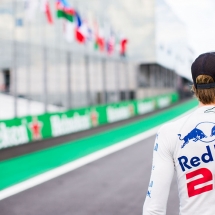 SAO PAULO, BRAZIL - NOVEMBER 11:  Brendon Hartley of Scuderia Toro Rosso and New Zealand during the Formula One Grand Prix of Brazil at Autodromo Jose Carlos Pace on November 11, 2018 in Sao Paulo, Brazil.  (Photo by Peter Fox/Getty Images) // Getty Images / Red Bull Content Pool  // AP-1XFZUNFXS1W11 // Usage for editorial use only // Please go to www.redbullcontentpool.com for further information. //