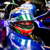 SHANGHAI, CHINA - APRIL 13:  Brendon Hartley of Scuderia Toro Rosso and New Zealand  during practice for the Formula One Grand Prix of China at Shanghai International Circuit on April 13, 2018 in Shanghai, China.  (Photo by Peter Fox/Getty Images) // Getty Images / Red Bull Content Pool  // AP-1VBKW5FK11W11 // Usage for editorial use only // Please go to www.redbullcontentpool.com for further information. //