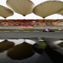 SHANGHAI, CHINA - APRIL 14: Brendon Hartley of New Zealand driving the (28) Scuderia Toro Rosso STR13 Honda on track during final practice for the Formula One Grand Prix of China at Shanghai International Circuit on April 14, 2018 in Shanghai, China.  (Photo by Mark Thompson/Getty Images) // Getty Images / Red Bull Content Pool  // AP-1VBVZQNVW2111 // Usage for editorial use only // Please go to www.redbullcontentpool.com for further information. //