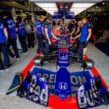 BAKU, AZERBAIJAN - APRIL 27:  Brendon Hartley of Scuderia Toro Rosso and New Zealand during practice for the Azerbaijan Formula One Grand Prix at Baku City Circuit on April 27, 2018 in Baku, Azerbaijan.  (Photo by Peter Fox/Getty Images) // Getty Images / Red Bull Content Pool  // AP-1VG8627K92111 // Usage for editorial use only // Please go to www.redbullcontentpool.com for further information. //