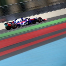 BAKU, AZERBAIJAN - APRIL 29: Brendon Hartley of New Zealand driving the (28) Scuderia Toro Rosso STR13 Honda on track during the Azerbaijan Formula One Grand Prix at Baku City Circuit on April 29, 2018 in Baku, Azerbaijan.  (Photo by Clive Mason/Getty Images) // Getty Images / Red Bull Content Pool  // AP-1VGVBTZG51W11 // Usage for editorial use only // Please go to www.redbullcontentpool.com for further information. //