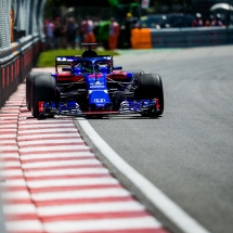 MONTREAL, QC - JUNE 08: Brendon Hartley of Scuderia Toro Rosso and New Zealand  during practice for the Canadian Formula One Grand Prix at Circuit Gilles Villeneuve on June 8, 2018 in Montreal, Canada.  (Photo by Peter Fox/Getty Images) // Getty Images / Red Bull Content Pool  // AP-1VX1E6FEW2111 // Usage for editorial use only // Please go to www.redbullcontentpool.com for further information. //