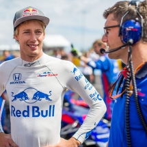 LE CASTELLET, FRANCE - JUNE 24:  Brendon Hartley of Scuderia Toro Rosso and New Zealand during the Formula One Grand Prix of France at Circuit Paul Ricard on June 24, 2018 in Le Castellet, France.  (Photo by Peter Fox/Getty Images) // Getty Images / Red Bull Content Pool  // AP-1W2WBC2B11W11 // Usage for editorial use only // Please go to www.redbullcontentpool.com for further information. //