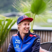 SPIELBERG, AUSTRIA - JUNE 28:  Brendon Hartley of Scuderia Toro Rosso and New Zealand  during previews ahead of the Formula One Grand Prix of Austria at Red Bull Ring on June 28, 2018 in Spielberg, Austria.  (Photo by Peter Fox/Getty Images) // Getty Images / Red Bull Content Pool  // AP-1W46EZQJW1W11 // Usage for editorial use only // Please go to www.redbullcontentpool.com for further information. //